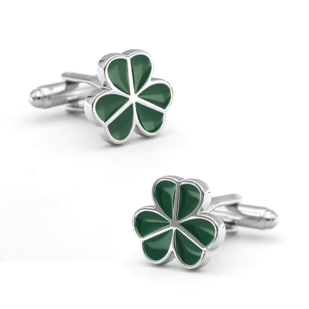 Lucky Clover Cufflinks